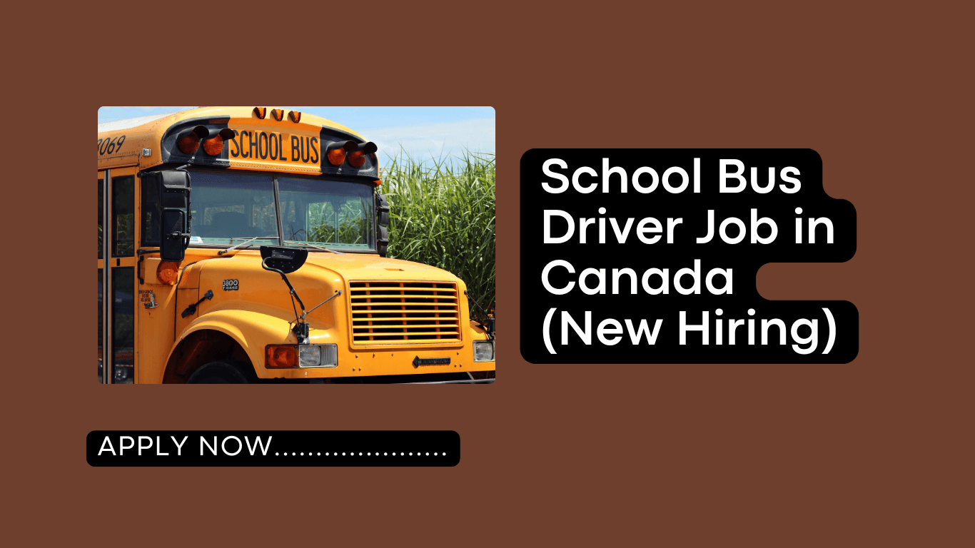 School Bus Driver Jobs in Canada