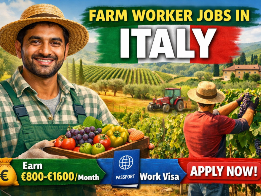 Farm Worker Jobs in Italy